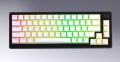 HATOR Skyfall Wireless 100 klawiatura Gaming USB + RF Wireless + Bluetooth QWERTY US English Czarny, Biały