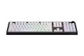HATOR Skyfall Wireless 100 klawiatura Gaming USB + RF Wireless + Bluetooth QWERTY US English Czarny, Biały