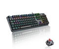 Klawiatura mechaniczna przewodowa Lenovo Lecoo GK301 USB podświetlenie RGB