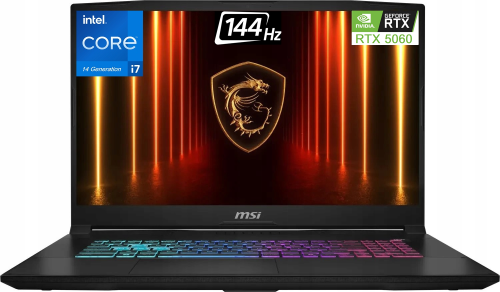 Laptop MSI Katana 17 HX B14WFK-400XPL 17.3"FHD 144Hz i7-14650HX RTX5060 8GB