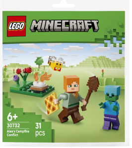 LEGO Minecraft 30732 - Potyczka Alex przy ognisku