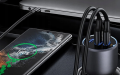 Ładowarka samochodowa UGREEN EC705 130W USB-A+2xUSB-C
