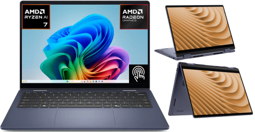 Laptop Dell 14 Plus LDB04255-A369BLUDX 14''WUXGA AMD® Ryzen IA 7 350 AMD® Radeon 860M Win11Home