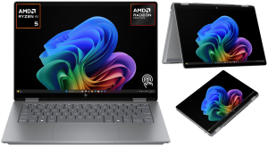 Laptop HP OmniBook Flip 14-FK0013D 14'' FHD+ Dotyk x360 AMD® Ryzen IA 5 340 AMD® Radeon™ 840M Win11Home