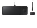 Samsung EP-P6300 Zestaw słuchawkowy, Smartfon, Smartwatch Czarny USB Bezprzewodowe ładowanie Szybkie ładowanie Wewnętrzna