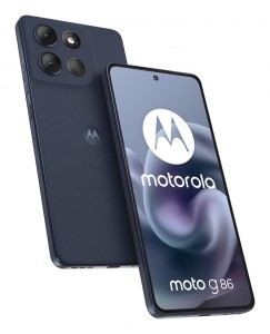 Smartfon Motorola moto g86 5G 16,9cm (6.67") Dual SIM Android 15 USB Type-C 8GB 256GB 5200mAh Ciemny Niebieski