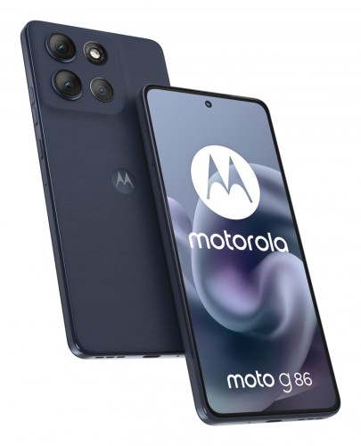 Smartfon Motorola moto g86 5G 16,9cm (6.67") Dual SIM Android 15 USB Type-C 8GB 256GB 5200mAh Ciemny Niebieski