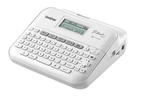 Brother PT-D410 drukarka etykiet Termotransferowy 180 x 180 DPI 20 mm/s Przewodowa TZe QWERTY