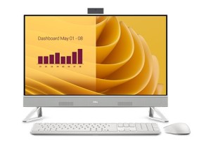 Dell 27 AiO EC27250 i5-1334U 27.0"FHD Matt 16GB DDR5 SSD512 Iris Xe Graphics Cam 5MP WLAN+BT Backlit Kb W11Pro 3Y ProSupport