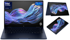 Laptop HP EliteBook X Flip G1i B9ZX8ET 14" 2.5K IPS Dotyk 120Hz Intel® Core™ Ultra 7 258V Intel® Arc™ Graphics 140V Win11Pro