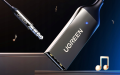 Odbiornik samochodowy Bluetooth UGREEN 70601B (szary)