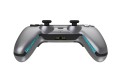 Deltaco Gaming GAM-199-STEELGRAY kontroler gier Szary, Metaliczny, Stal Bluetooth/USB Gamepad PlayStation 5, Android, iOS