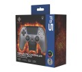 Deltaco Gaming GAM-199-STEELGRAY kontroler gier Szary, Metaliczny, Stal Bluetooth/USB Gamepad PlayStation 5, Android, iOS