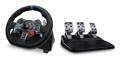 Logitech G 991-000539 kontroler gier Aluminium, Czarny USB Kierownica + pedały + zestaw słuchawkowy PC, PlayStation 4, PlayStation 5, Playstation 3
