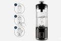 CONCEPT Blender personalny Smoothie NutriMaker bezprzewodowy SM4050