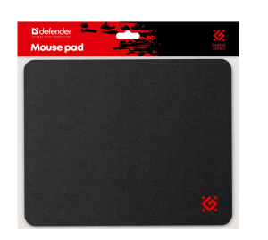 Podkładka pod myszkę Defender Black 25 x 20 cm
