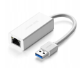 Adapter sieciowy UGREEN CR111 USB-A-RJ45 (biały)