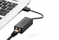 Adapter sieciowy UGREEN CR111 USB-A-RJ45 (biały)