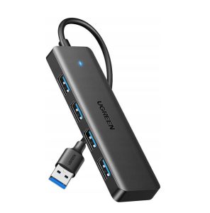 Adapter UGREEN 4w1 25851 Hub USB-A do 4x USB-A (czarny) 25851