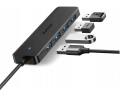 Adapter UGREEN 4w1 25851 Hub USB-A do 4x USB-A (czarny) 25851