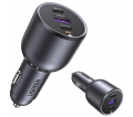 Ładowarka samochodowa UGREEN EC705 130W 2x USB-C+USB (czarna) 35025