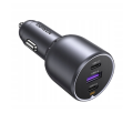Ładowarka samochodowa UGREEN EC705 130W 2x USB-C+USB (czarna) 35025