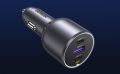 Ładowarka samochodowa UGREEN EC705 130W 2x USB-C+USB (czarna) 35025