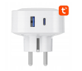 Gniazdko inteligentne GOSUND SP6 Wi-Fi/BT 16A USB-C 20W