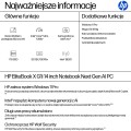 HP EliteBook X G1i Ultra 7 258V 14.0"WUXGA IPS 800nits HP Sure View AG 32GB LPDDR5 SSD1TB Intel Arc 5G Cam IR 5.0Mpx AI 68Wh W11Pro 3Y Onsite