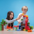 Klocki konstrukcyjne Marioinex Mini Waffle, 142 elementy