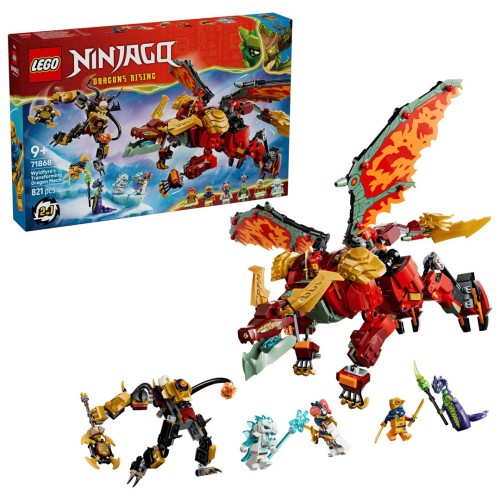 LEGO Ninjago 71868 - Transformujący smoczy mech Wyldfyre