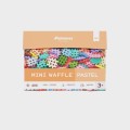 Klocki konstrukcyjne Marioinex Mini Waffle, 400 elementów pastelowe
