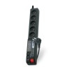 Listwa przeciwprzepięciowa Acar 504WF EMI/RFI (3m ; czarny)
