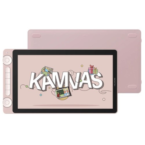 Tablet graficzny z ekranem HUION Kamvas 13 różowy