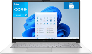 Laptop ASUS VivoBook Go E1504GA-WS35 15,6"FHD i3-N305 Intel® UHD Graphics Win11Home