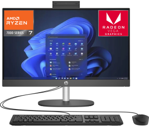 Komputer AiO HP ProOne 245 G10 23,8"FHD AMD® Ryzen 7 7730U AMD® Radeon™ RX Vega 8 Win11Pro