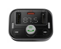 Transmiter FM Baseus S-09 Pro, Bluetooth (czarny) C10762200113-00