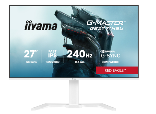 Monitor iiyama G-Master GB2771HSU-W1 27" FHD Fast IPS 240Hz 0,4ms