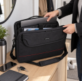 Esperanza ET101R Torba na Laptopa 15,6" CLASSIC Czarna Czerwony Pasek