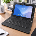 Esperanza MADERA EK125 Etui z Klawiaturą do Tabletu 10,1" USB Czarny