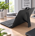 Esperanza MADERA EK125 Etui z Klawiaturą do Tabletu 10,1" USB Czarny