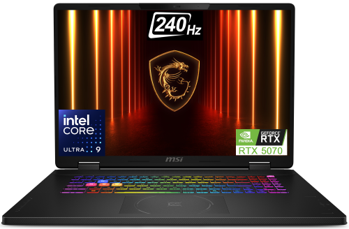 Laptop MSI Crosshair 18 HX AI 18" QHD+ 240Hz Ultra 9 275HX RTX5070 8GB Win11Home