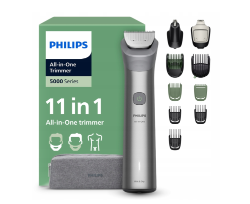 PHILIPS Multigroom MG5941/15 Trymer 12w1 Do Twarzy Włosów Ciała