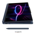 Lenovo Yoga 9i 2-in-1 Aura Edition 14IPH11 Ultra 7 355 14" 2.8K OLED 500nits Glossy 32GB LPDDR5X-7467 SSD512 Intel Graphics WiFi7+BT Cam5.0MP + IR 70Wh Win11 Cosmic Blue