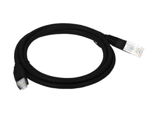 Patchcord UTP A-LAN KKU5CZA0.5 (RJ45 - RJ45 ; 0,50m; UTP; kat. 5e; kolor czarny)