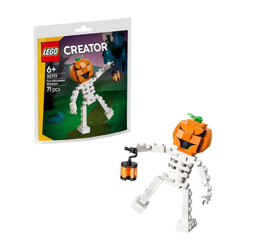 LEGO Klocki Creator 30717 Śmieszny Halloweenowy Szkielet