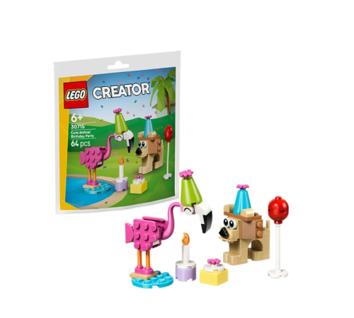 LEGO 30715 Creator Przyjęcie urodzinowe z uroczymi zwierzątkami