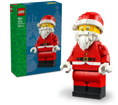 LEGO 40820 Powiększona minifigurka Świętego Mikołaja