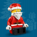 LEGO 40820 Powiększona minifigurka Świętego Mikołaja