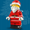 LEGO 40820 Powiększona minifigurka Świętego Mikołaja